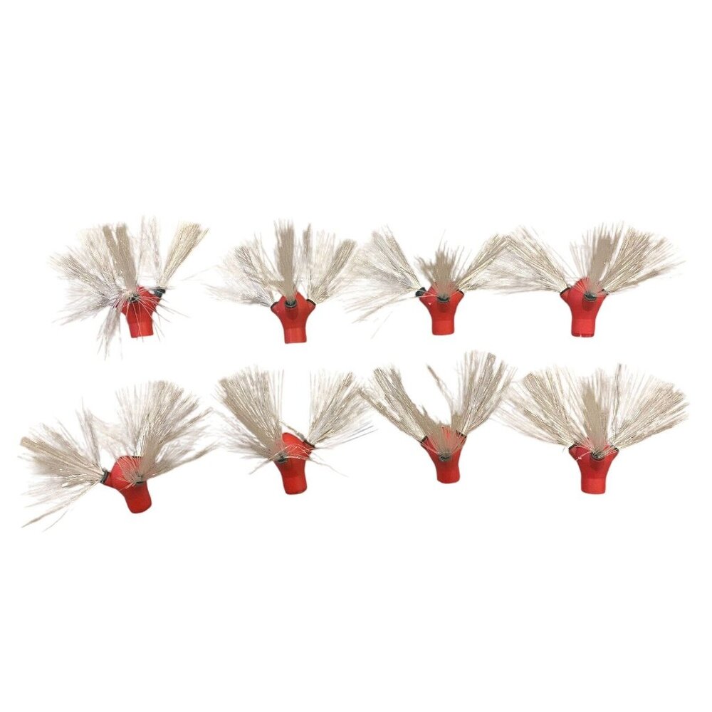 Vtg Fiber Optic Light Cover Set Of 8 Triple Output Christmas Replacement